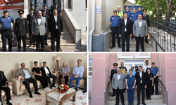 Başkan Hamamcı'dan bayram ziyaretleri