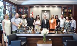 Eskişehir Kırım Türkleri Kültür ve Yardımlaşma Derneği, Başkan Ataç'la bir araya geldi