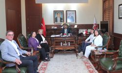 Eskişehir Rumeli Balkan Derneği’nden Vali Hüseyin Aksoy’a ziyaret