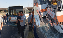 Eskişehir'de yolcu otobüsü kaza yaptı, camlar patladı! Çok sayıda yolcu yaralandı