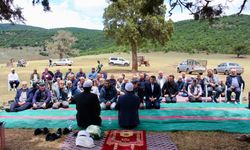 Kaymakam Öztürk yağmur duasına katıldı