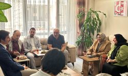AK Parti Eskişehir şehit ailesiyle bayramda buluştu