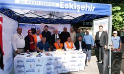 AK Parti Eskişehir'de üye stantları açtı!