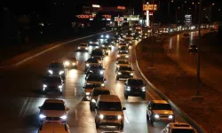 Dönüş yolunda büyük yoğunluk! 43 ilden sürücüler havadan görüntülendi