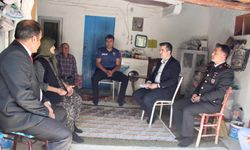 Mihalıççık Kaymakamı Öztürk’ten şehit ailelerine bayram ziyareti