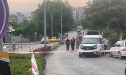 Komşuda panik anları: Seyir halindeki minibüs alev aldı!
