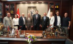 Başkan Ataç, Muğla Ortaca Belediye Başkanı Tezcan'ı ağırladı