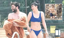 Ünlüler deniz sezonunu açtı: Romantik anlar kameralara yansıdı