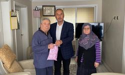 Eskişehir’de gazi aileleri bayramda unutulmadı