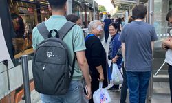 Eskişehir'de bayramın ilk günü tramvaylarda yoğunluk oluştu!