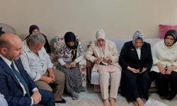AK Parti'den şehit ailesine ziyaret