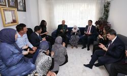 Cumhurbaşkanı 15 Temmuz'da 3 şehit veren anneyi ziyaret etti
