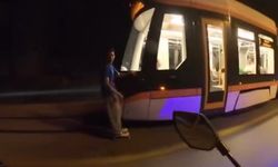 Eskişehir'de yürekleri ağza getiren anlar kameralara yansıdı!