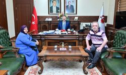 Şehit Deniz Astsb. Üçvş. Öğüt'ün ailesinden Vali Aksoy'a ziyaret