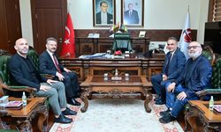 TBMM 24. Dönem Diyarbakır Milletvekili İçten, Vali Aksoy'la bir araya geldi