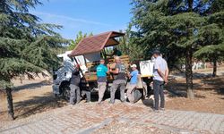 İnönü'de vatandaşın yüzünü güldüren çalışma: Bir park daha yenilendi