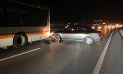 Eskişehir yolunda kaza: Trafik kilitlendi
