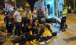 Komşuda korkutan kaza: 2 yaralı