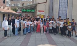 Eskişehir’de camilerde Kur’an öğrenen çocuklara hediyeler verildi