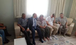Eskişehir İl Tarım ve Orman Müdürü Yüksel Çil orman şehidinin ailesini ziyaret etti