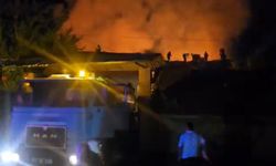 Eskişehir'in komşusunda çıkan yangında 4 ev kullanılamaz hale geldi