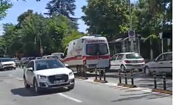Eskişehir'deki yeni trafik düzeni ambulansın geçişini engelledi