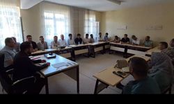 Beylikova Müftülüğü aylık personel toplantısı gerçekleştirildi