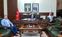 ESİAD Başkanı Kenan Işık, Vali Aksoy'la bir araya geldi