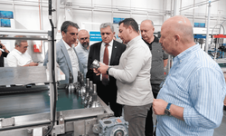 Eskişehir Organize Sanayi Bölgesi heyeti iki sanayi kuruluşunu yerinde inceledi