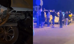Eskişehir'de iki otomobil çarpıştı: 2 kişi yaralandı