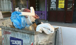 Gökmeydan Mahallesi'nde çöplerin görüntüsü vatandaşı çileden çıkardı