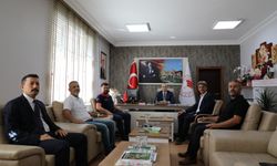 Göreve yeni başlayan İl Tarım ve Orman Müdürüne ziyaret