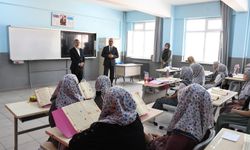 İl Milli Eğitim Müdürü Aydın yaz kurslarını yerinde inceledi