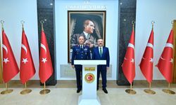 Vali Aksoy’dan Orgeneral Güneykaya’ya veda