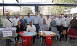 Başkan Kurt, partililerle bir araya geldi
