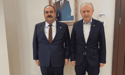 Başkan Hamamcı Bakan Yardımcısı Suver ile ilçede devam eden ve planlanan projeleri görüştü