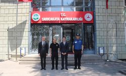 İl Emniyet Müdürü Tolga Yılmaz'dan Sarıcakaya Kaymakamına ziyaret
