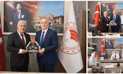 İl Tarım ve Orman Müdürü Yüksel Çil’e hayırlı olsun ziyaretleri sürüyor