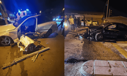 Eskişehir'de gece yarısı kaza: Ortalık savaş alanına döndü