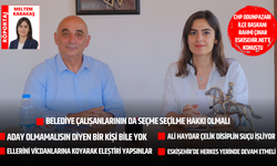 CHP Odunpazarı İlçe Başkanı Rahmi Çınar: “Eğer başarısızlık varsa değişim istenir”