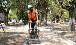 Tepebaşı Belediyesi parklarda yenileme çalışmalarına devam ediyor