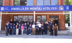 Ahmet Ataç Engelliler Montaj Atölyesi’nde özel bireylerle bir araya geldi