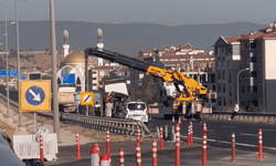 Eskişehir'de bir anlık dikkatsizlik kaza getirdi: Ekipler çalışma başlattı