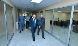 Vali Aksoy Fethi Yılmaz Sezer Yaşlı Bakım ve Rehabilitasyon Merkezi'nde incelemelerde bulundu