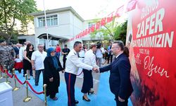 Vali Aksoy, 30 Ağustos Zafer Bayramı dolayısıyla kabul töreni düzenledi
