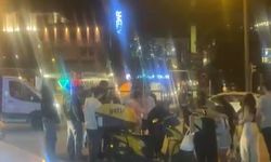 Atatürk Bulvarı'nda motosiklet kazası