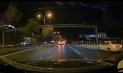 Eskişehir'de motosikletlilerin yarışı kaza ile sonlandı: Yola savruldu