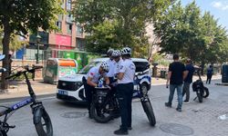 Adalar’da kurye gerginliği: Yayalara kapalı alana motorla girdi, polise direndi!