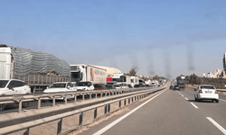 Sürücüler dikkat! Eskişehir'deki o yolda trafik durdu