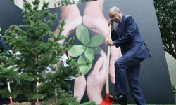 Cumhurbaşkanı Erdoğan fidan dikti